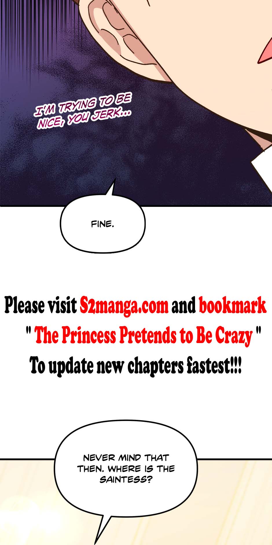 The Princess Pretends To Be Crazy chapter 75