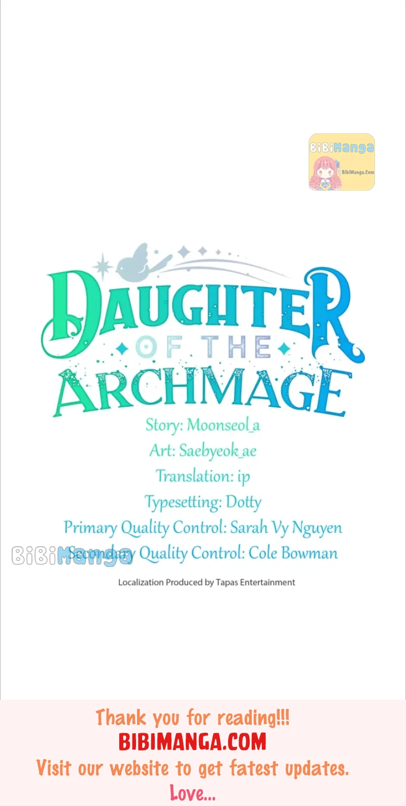 The Archmage’s Daughter chapter 184