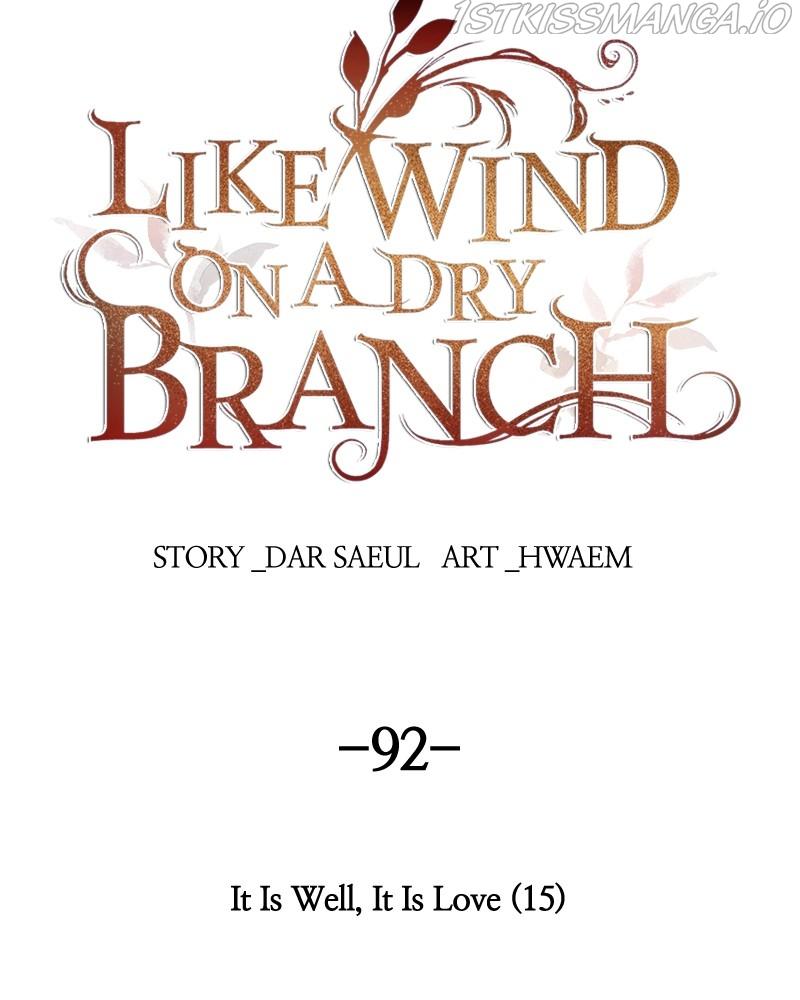 Like A Wind On A Dry Branch chapter 92
