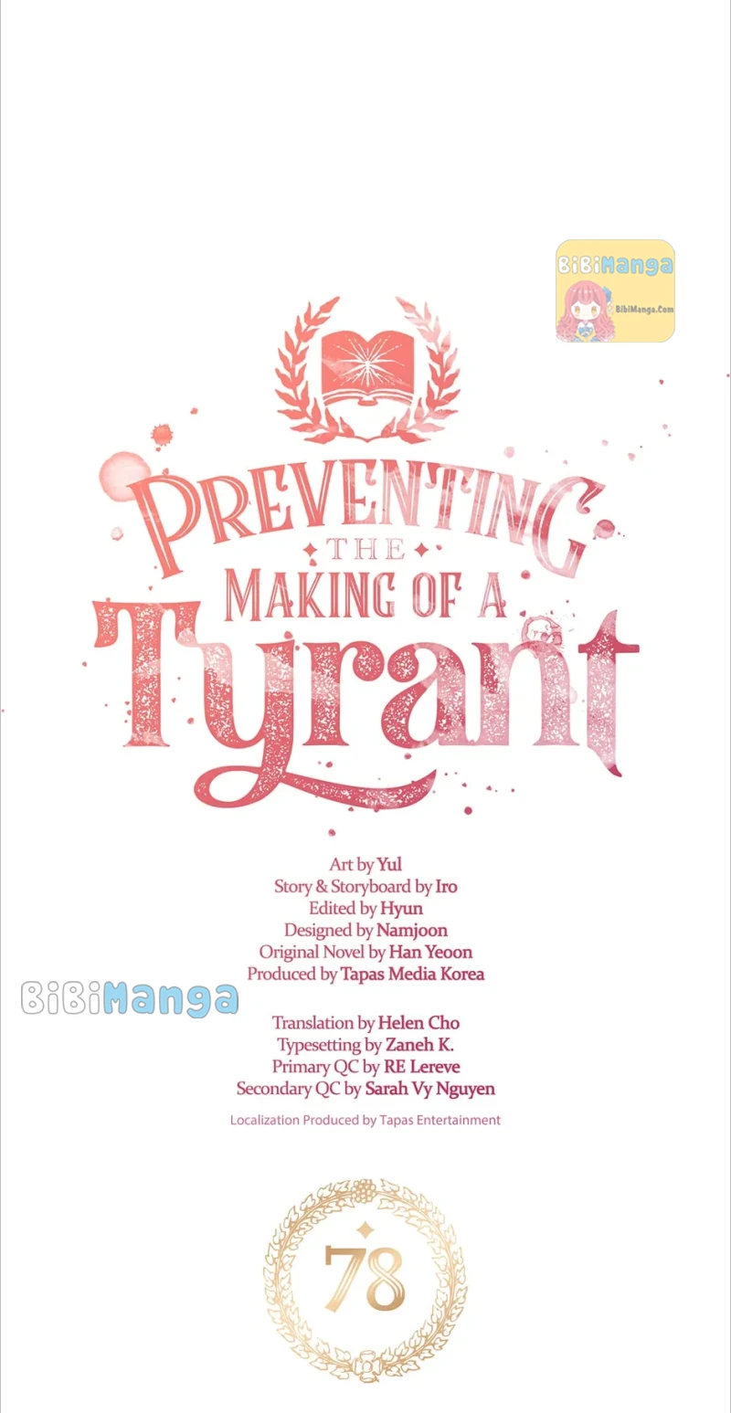 How To Stop The Tyrant’s Blackening chapter 78