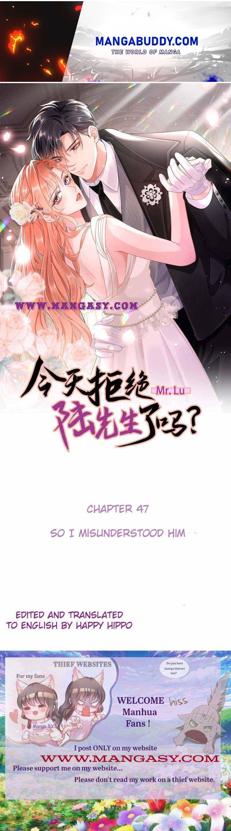 Did You Reject Mr.lu Today? chapter 47