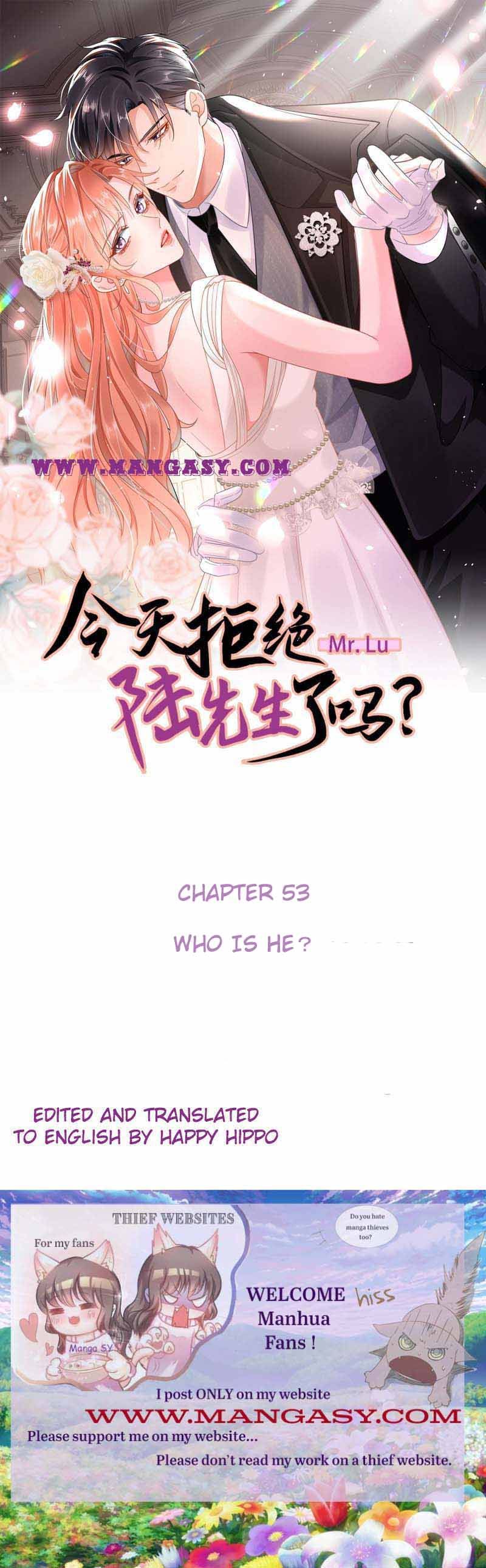 Did You Reject Mr.lu Today? chapter 53