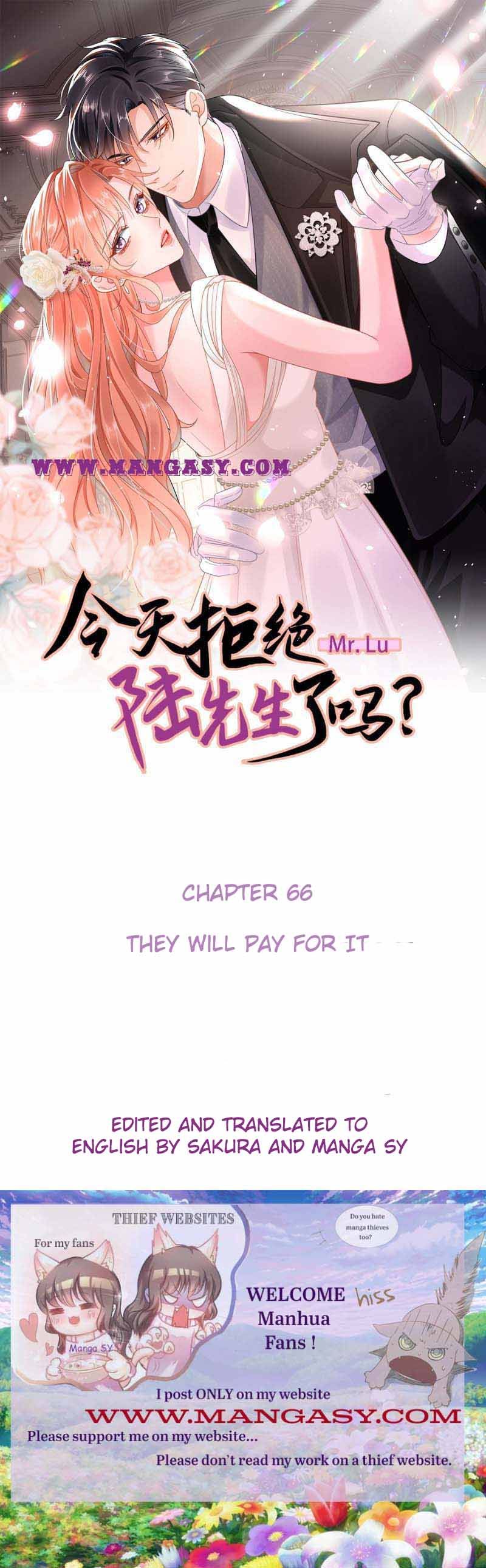 Did You Reject Mr.lu Today? chapter 66