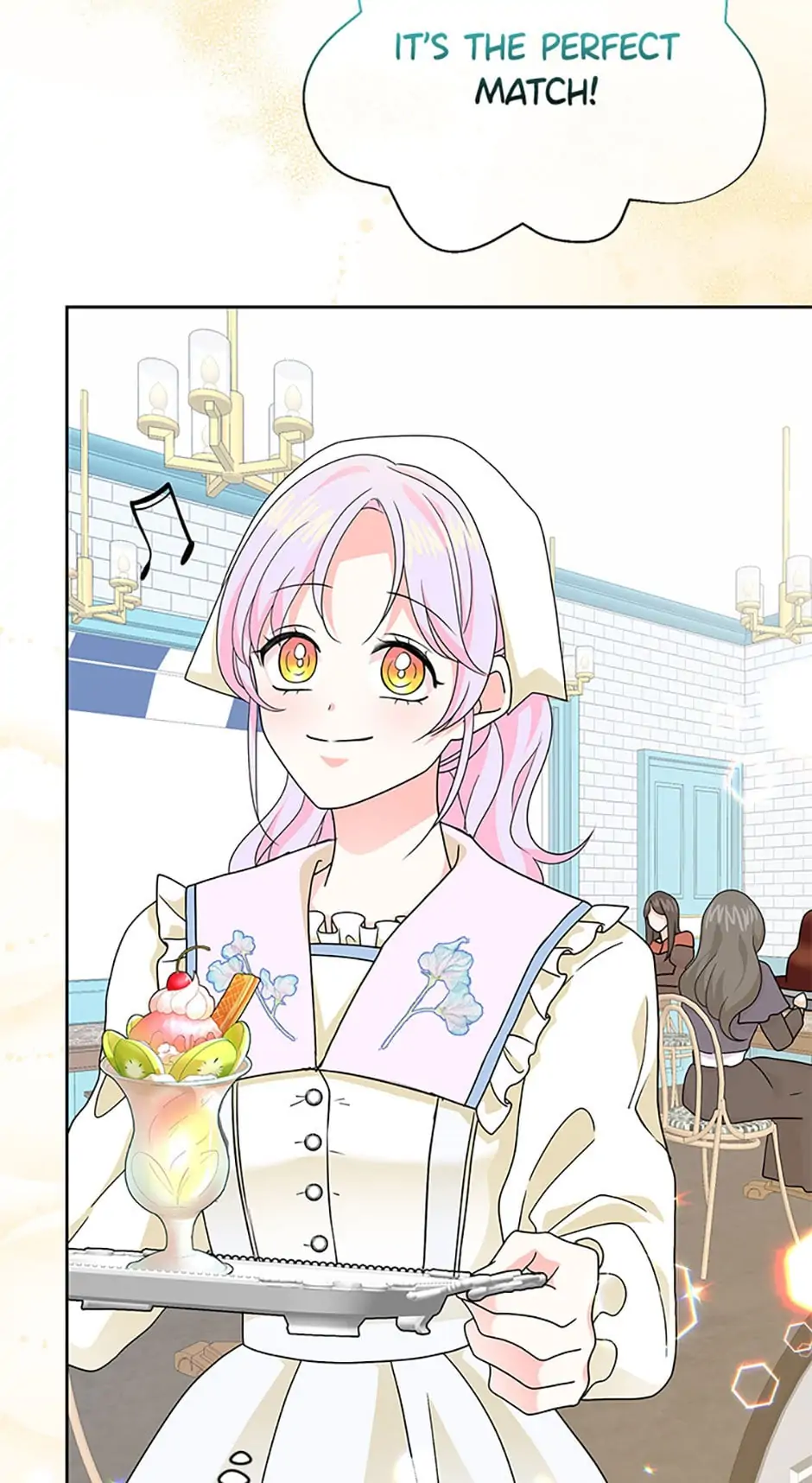 She came back and opened a dessert shop chapter 38