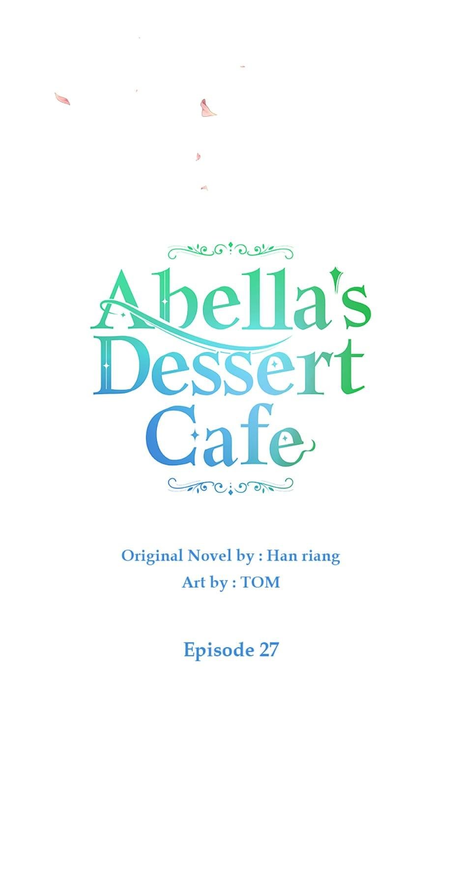 She came back and opened a dessert shop chapter 27