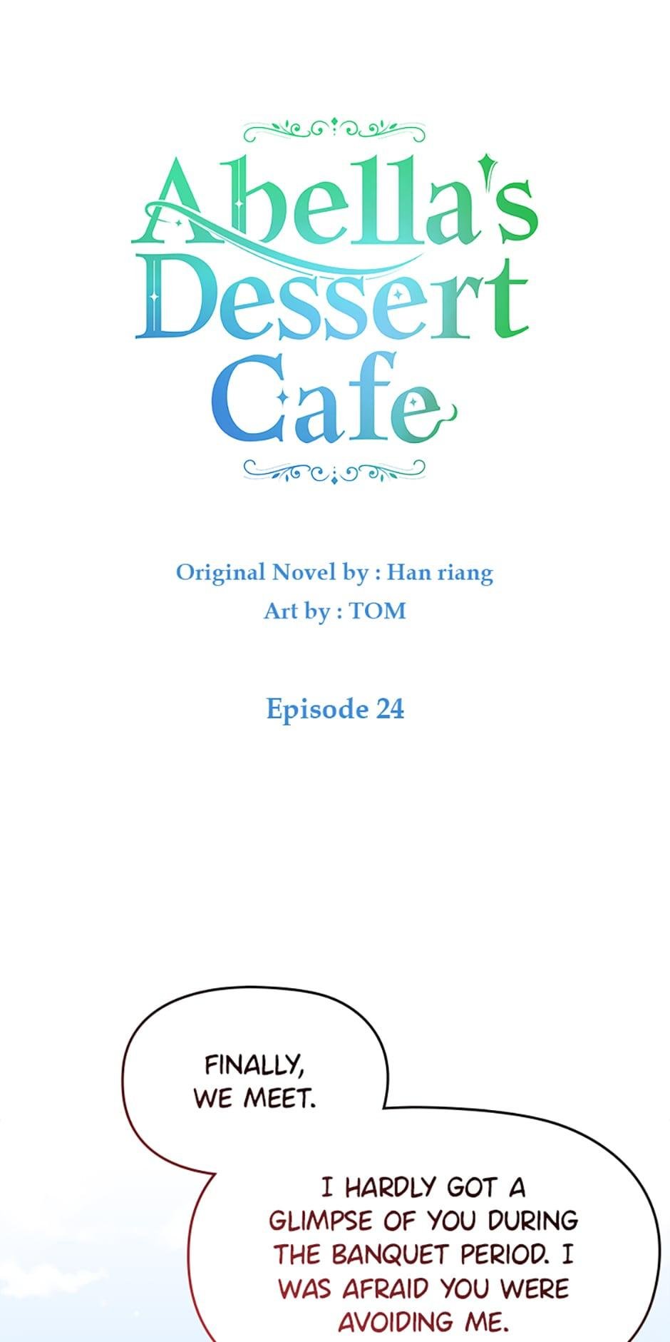 She came back and opened a dessert shop chapter 24