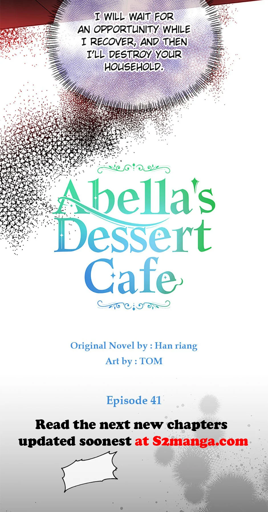 She came back and opened a dessert shop chapter 41