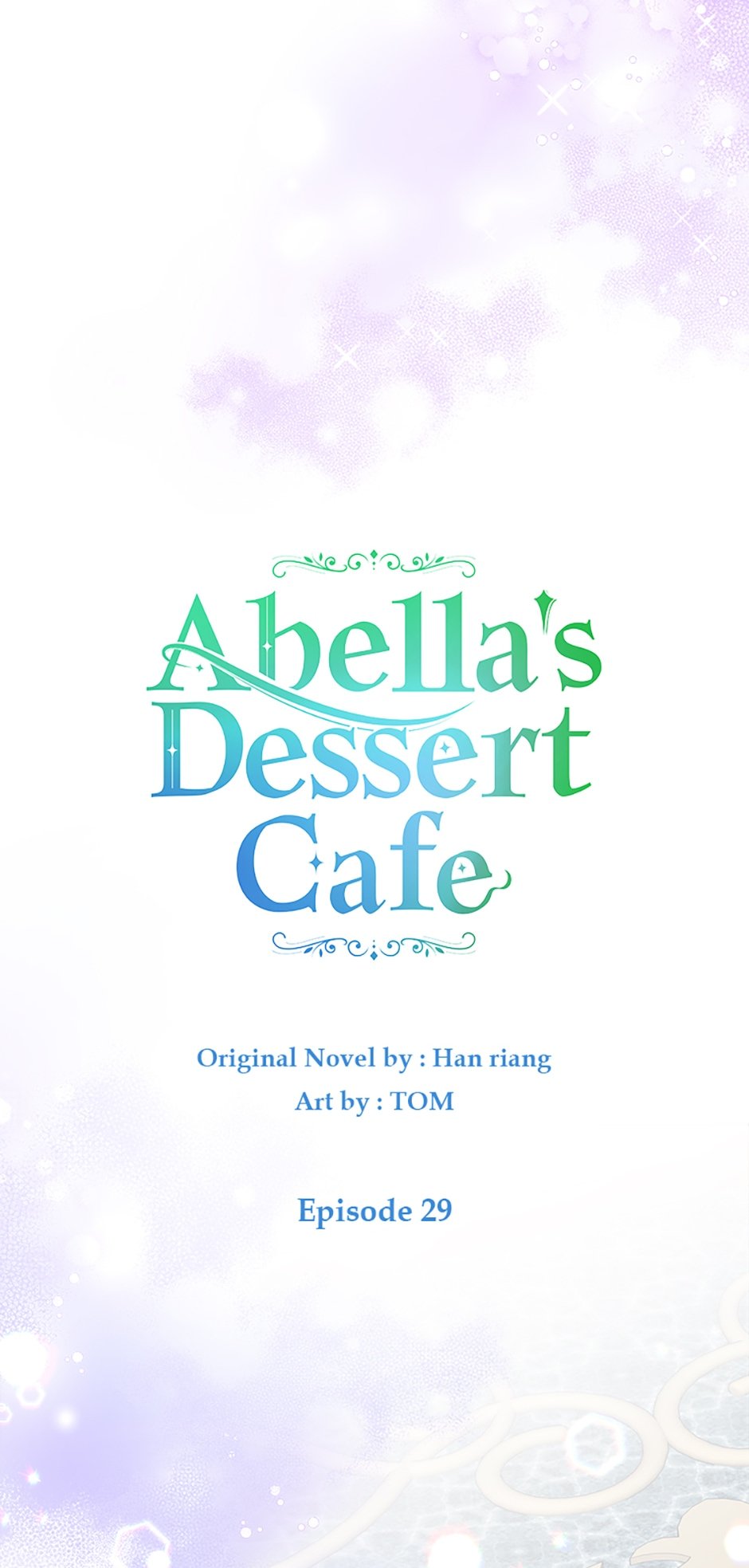 She came back and opened a dessert shop chapter 29