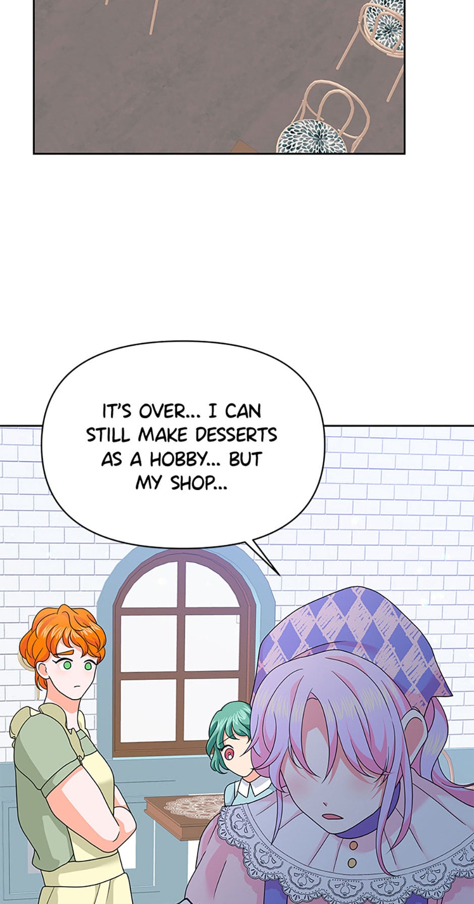 She came back and opened a dessert shop chapter 46