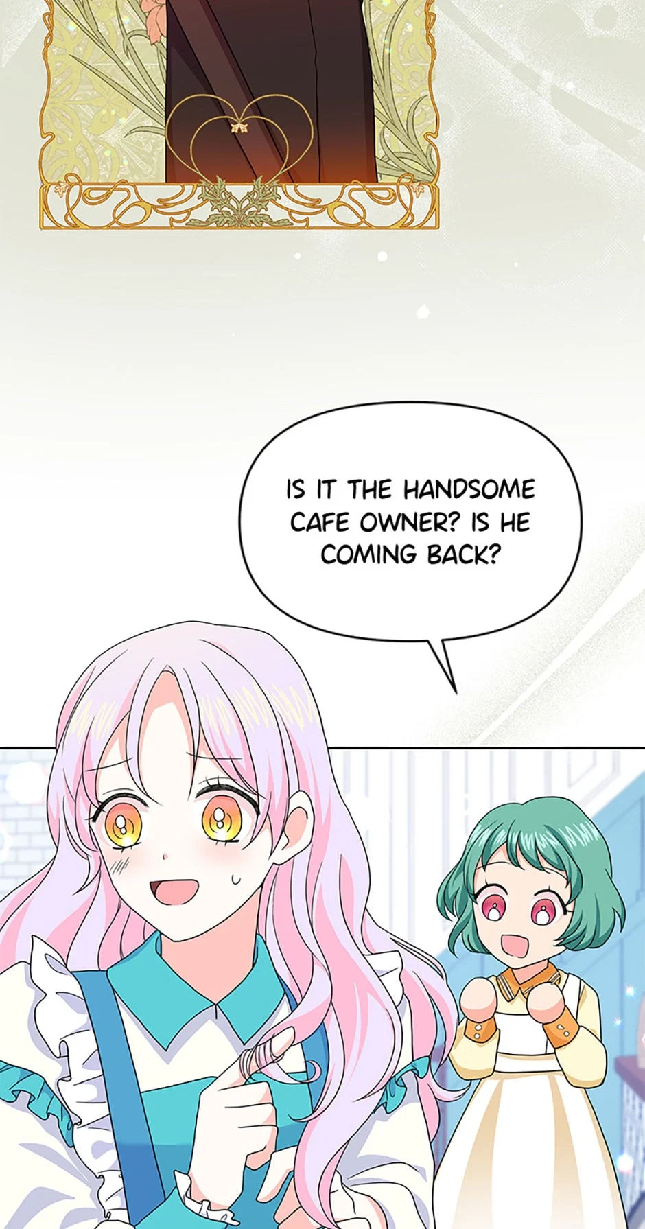 She came back and opened a dessert shop chapter 35
