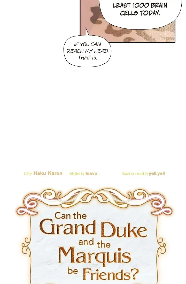 There’s No Friendship Between the Grand Duke and the Marquis chapter 14