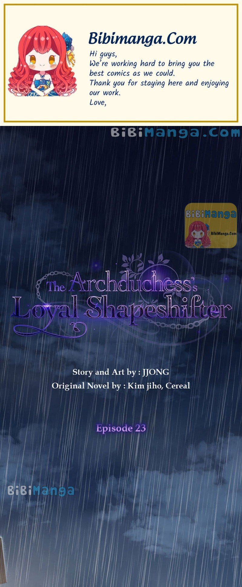 The Archduke’s Pet chapter 23