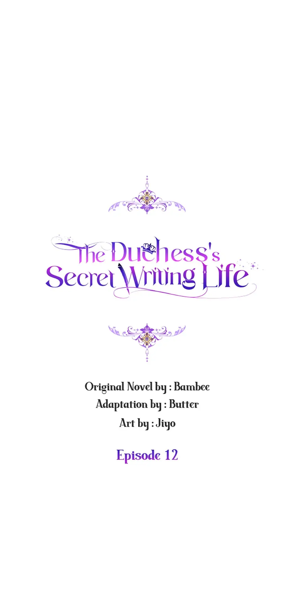 The Duchess’ Secret Writings chapter 12