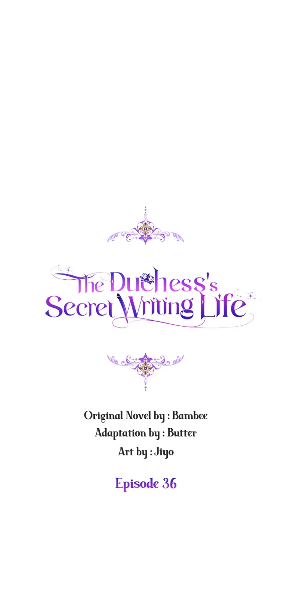 The Duchess’ Secret Writings chapter 36