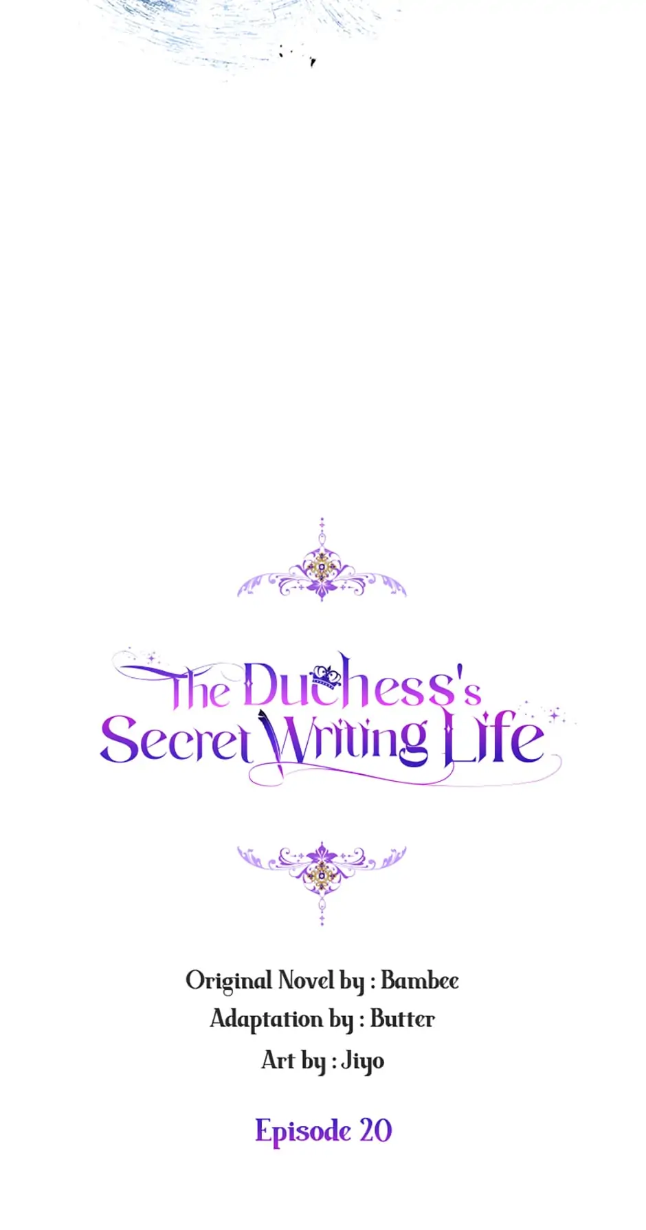 The Duchess’ Secret Writings chapter 20
