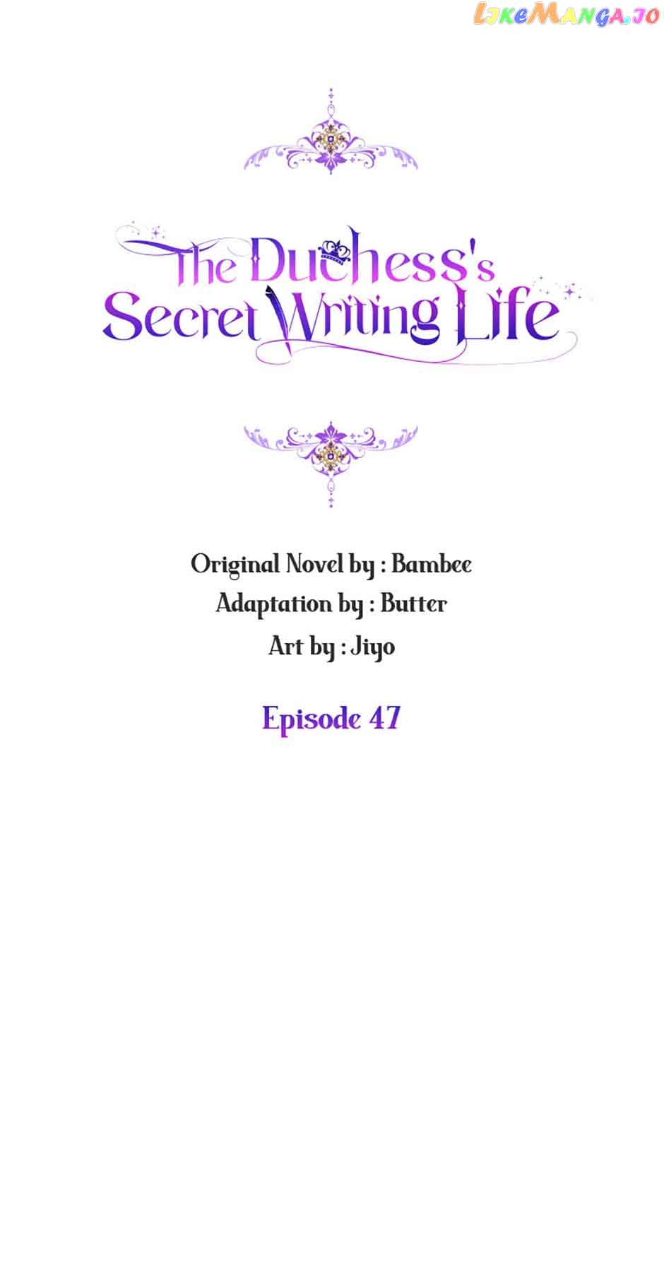 The Duchess’ Secret Writings chapter 47