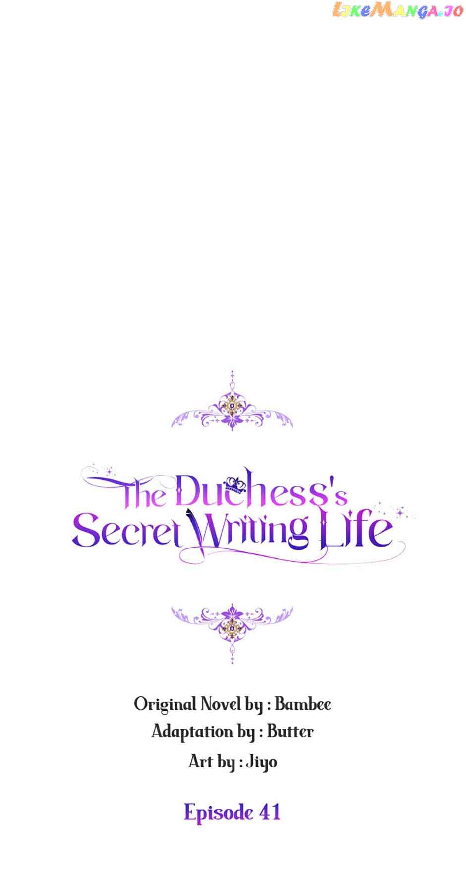 The Duchess’ Secret Writings chapter 41