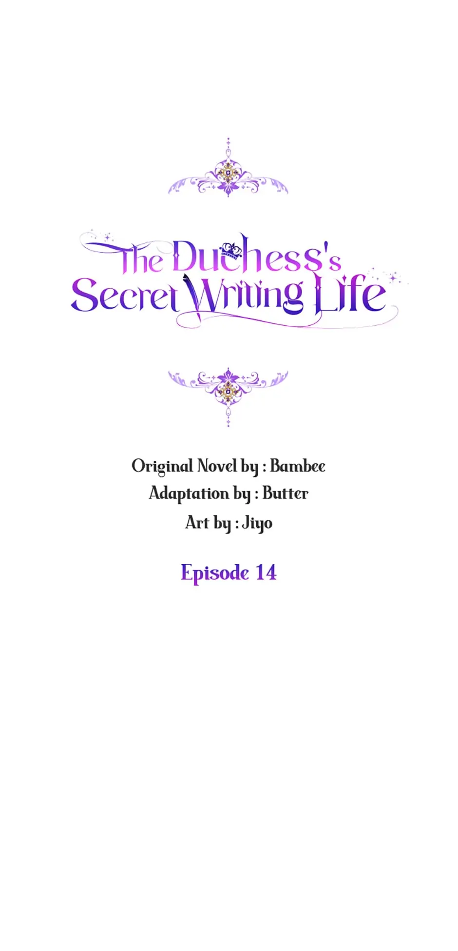 The Duchess’ Secret Writings chapter 14