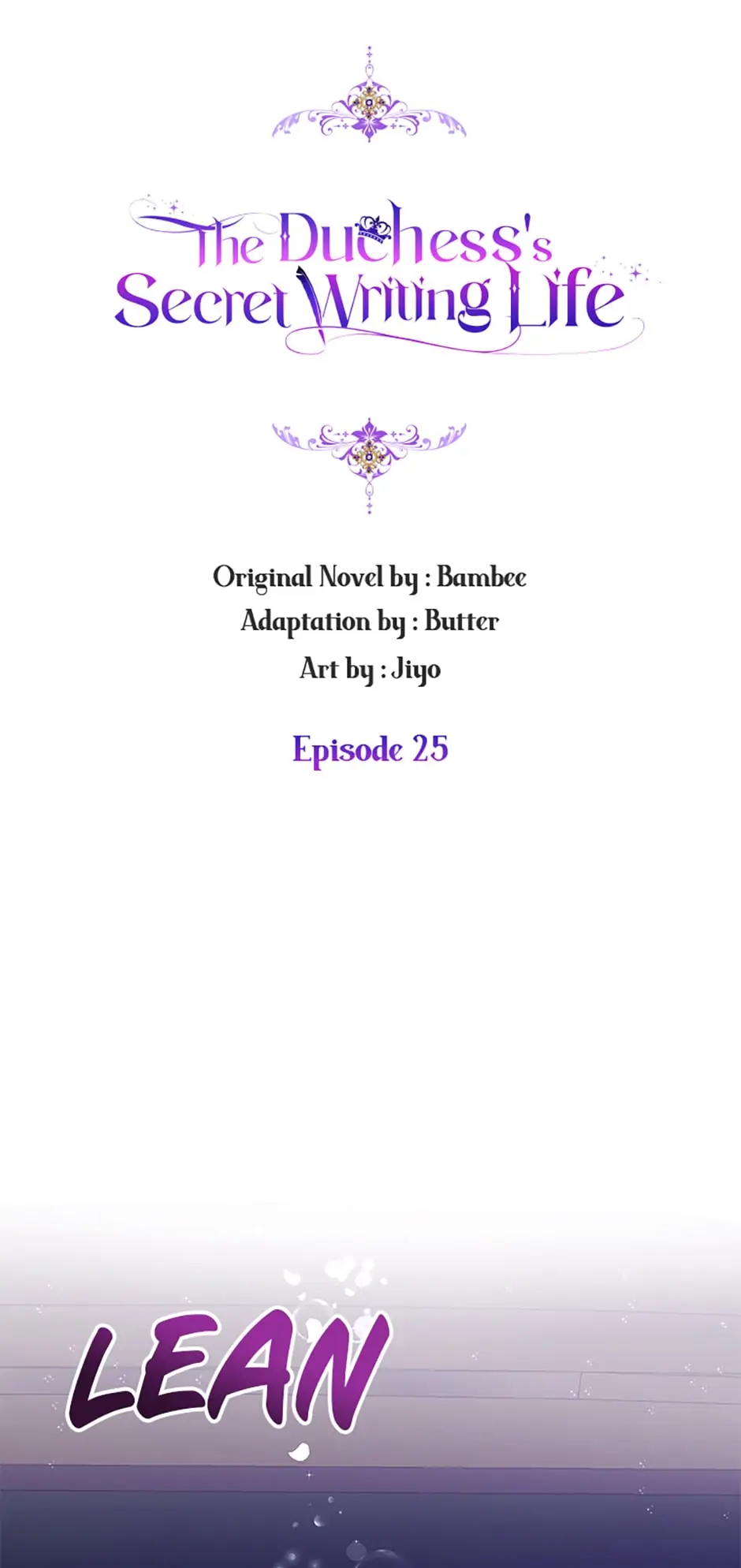 The Duchess’ Secret Writings chapter 25