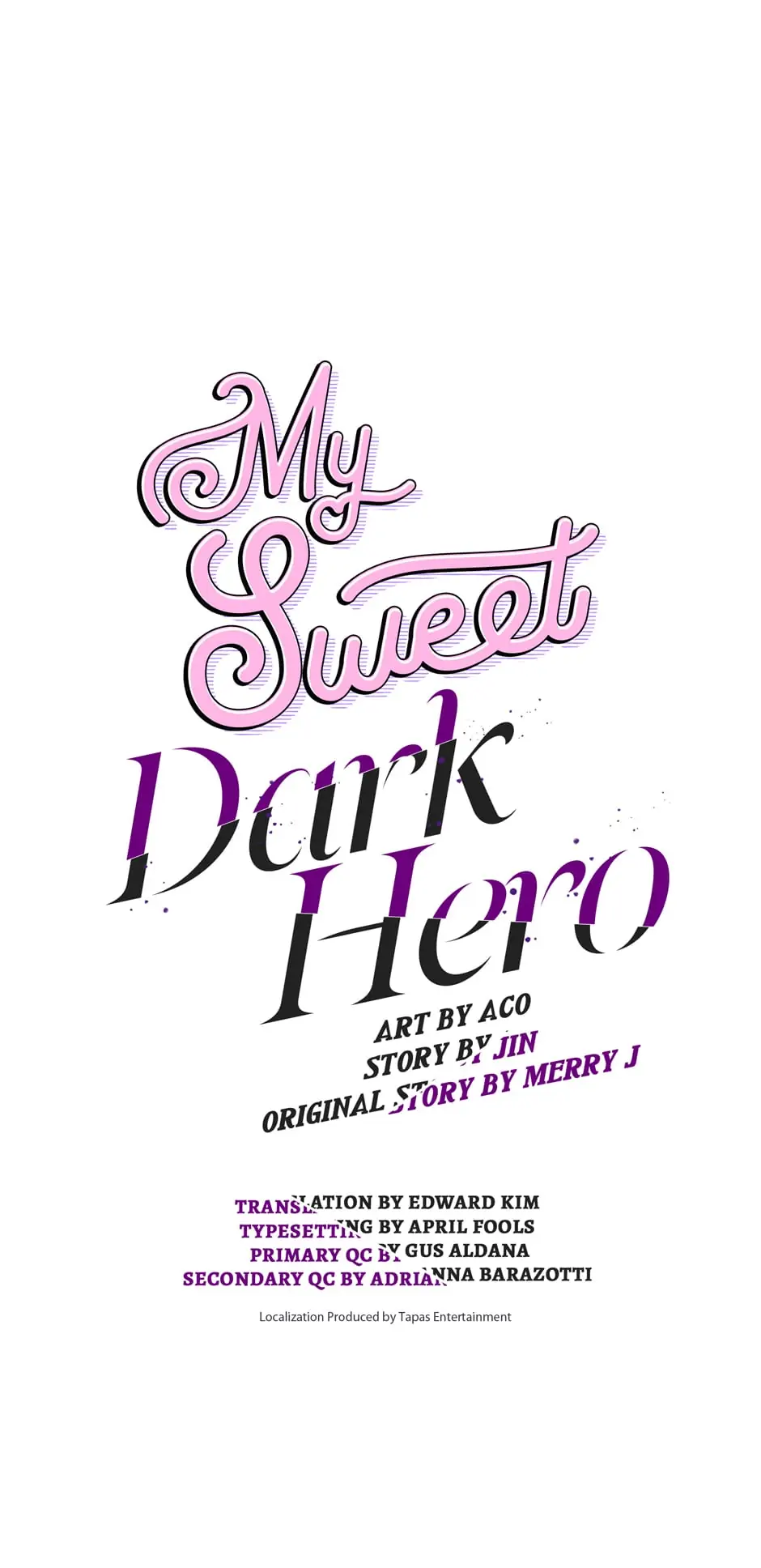My Sweet Dark Hero chapter 25