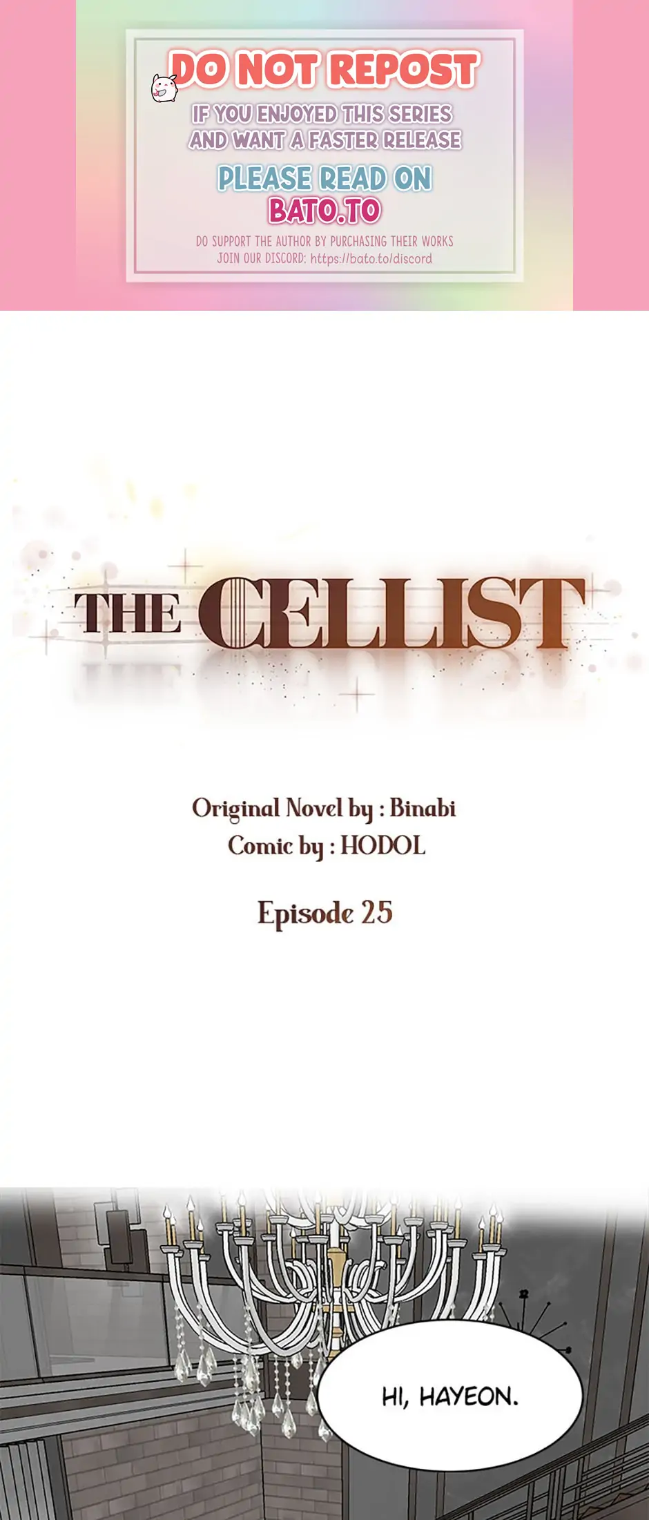 The Cellist chapter 25