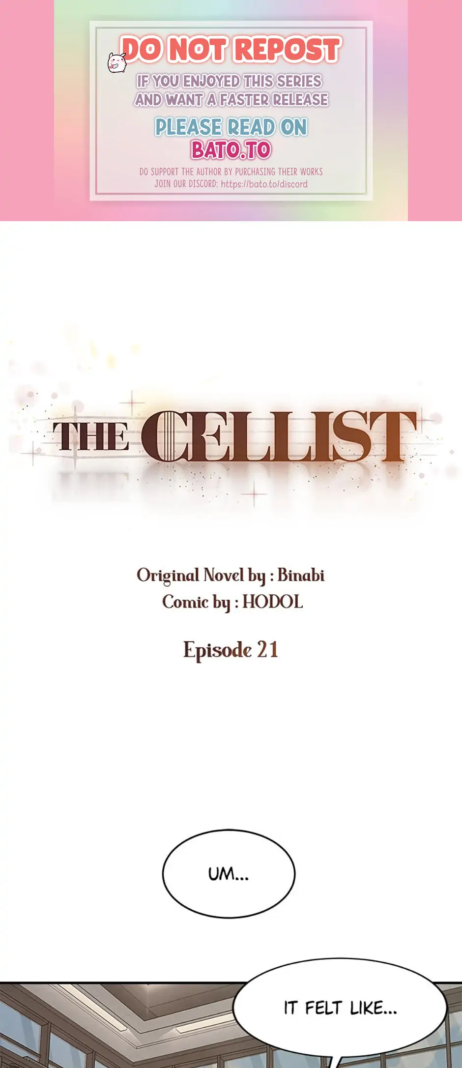 The Cellist chapter 21