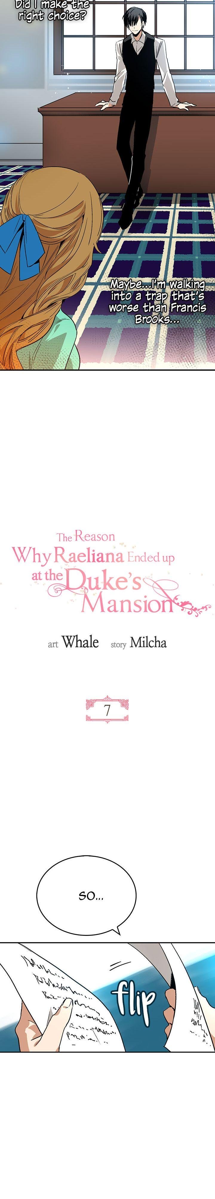 The Reason Why Raeliana Ended up at the Duke’s Mansion chapter 7