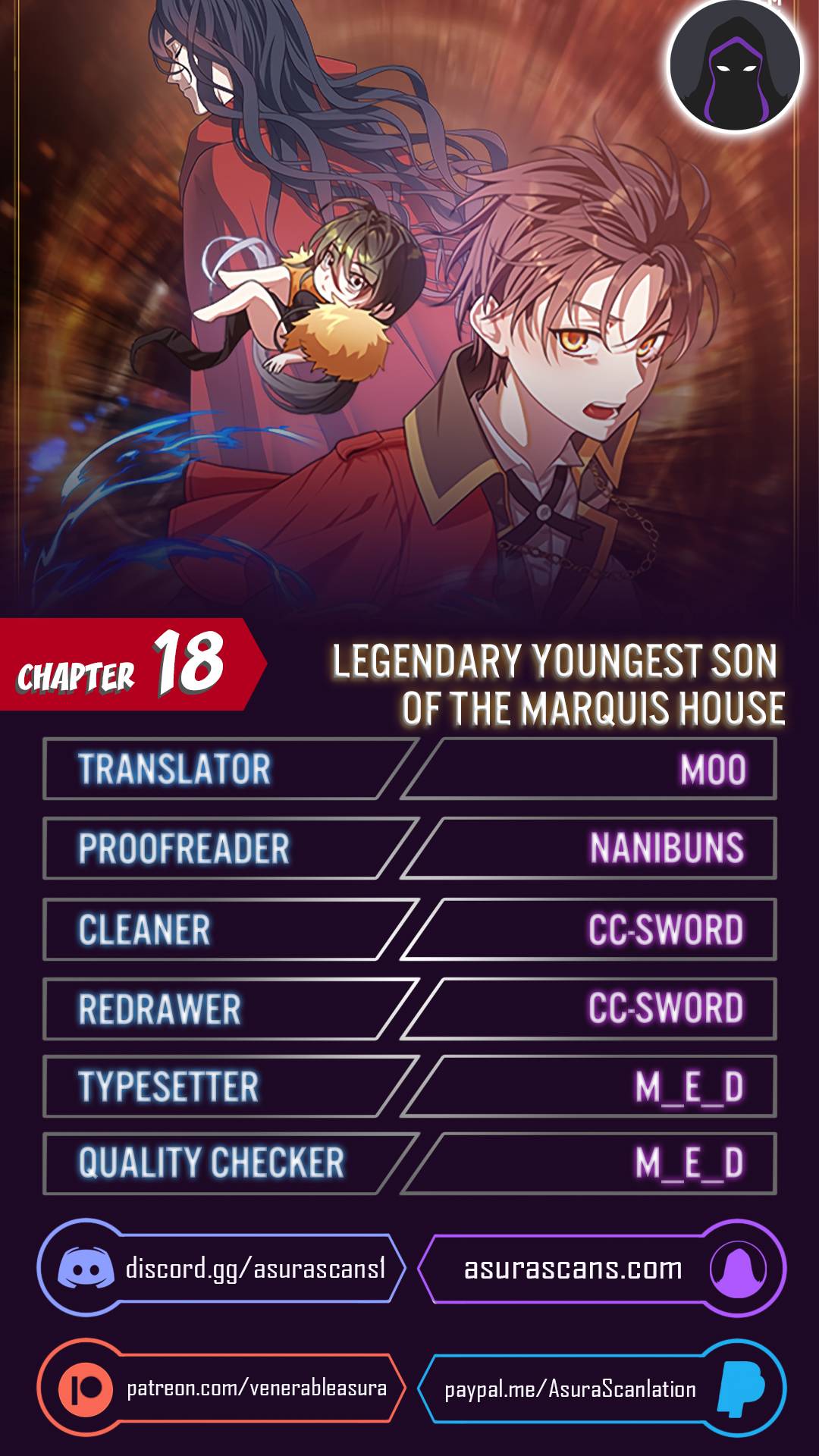 Legendary Youngest Son of the Marquis House chapter 18