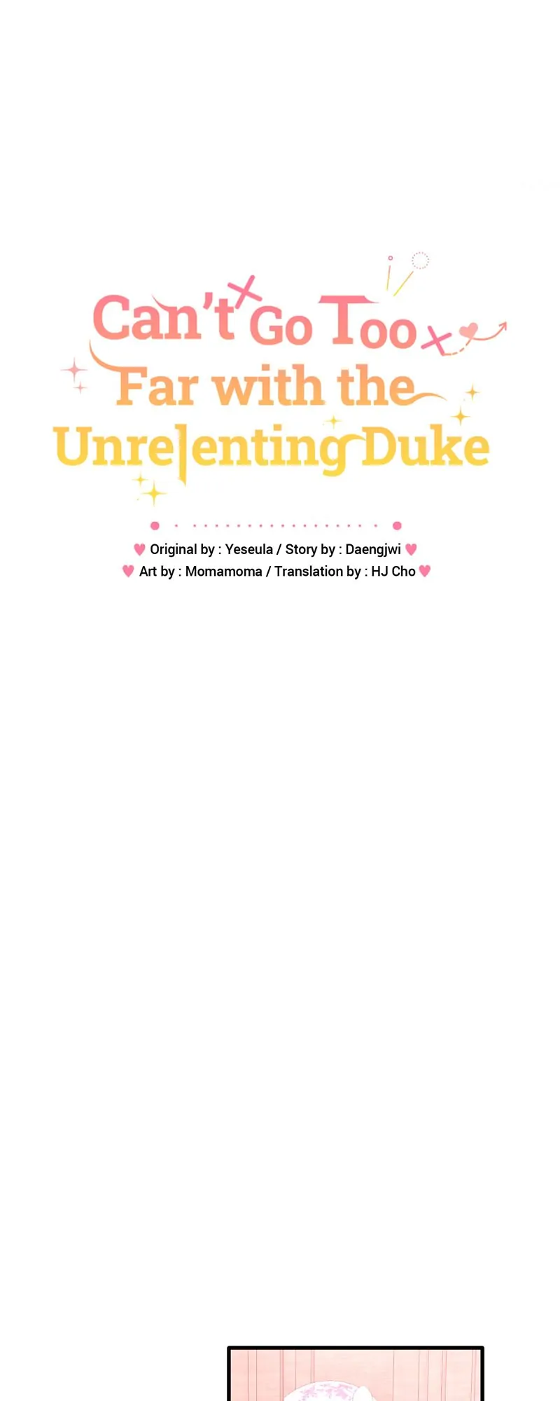 Can’t Go Too Far with the Unrelenting Duke chapter 84
