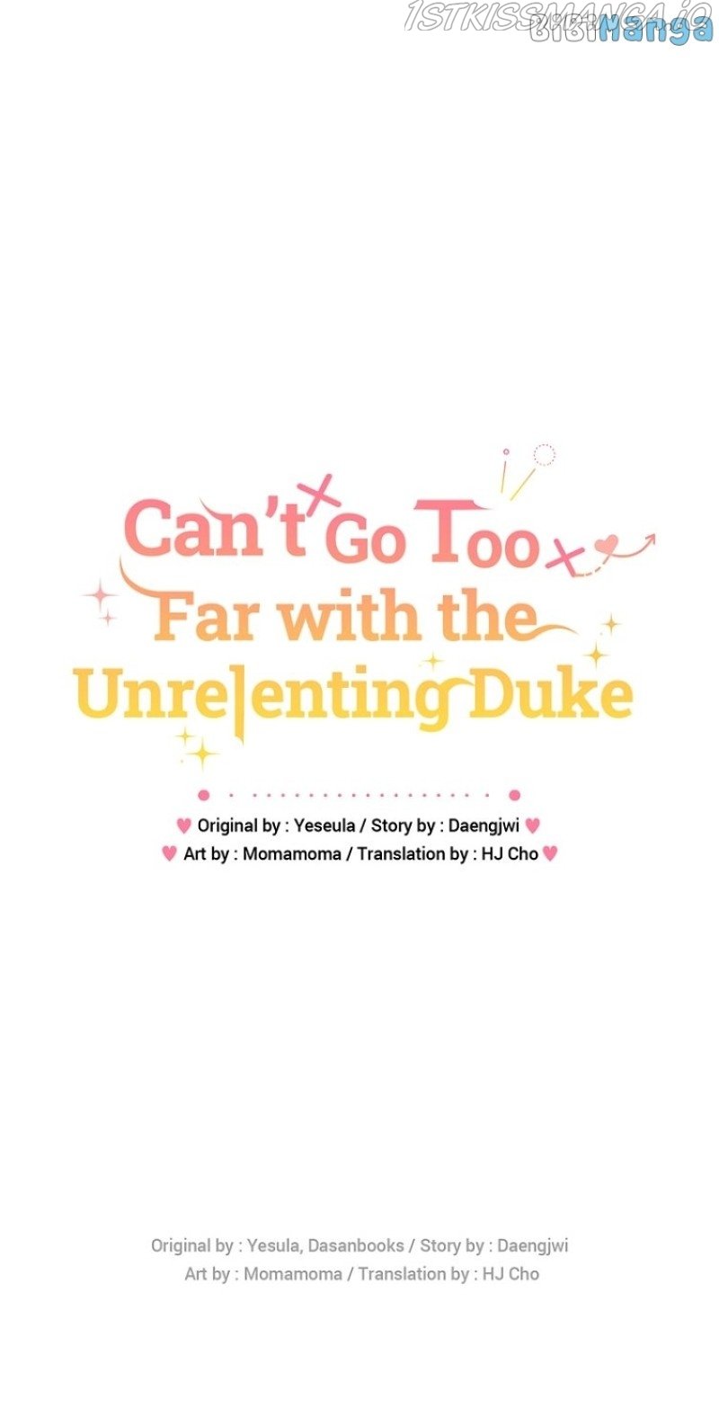 Can’t Go Too Far with the Unrelenting Duke chapter 21