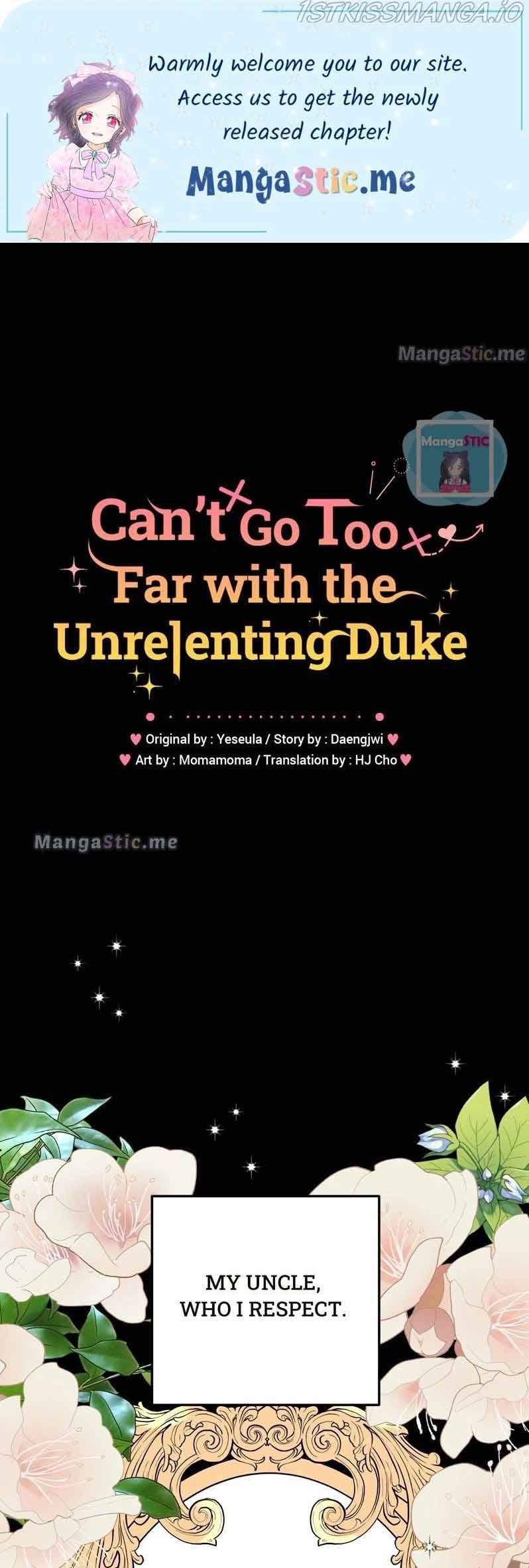 Can’t Go Too Far with the Unrelenting Duke chapter 15
