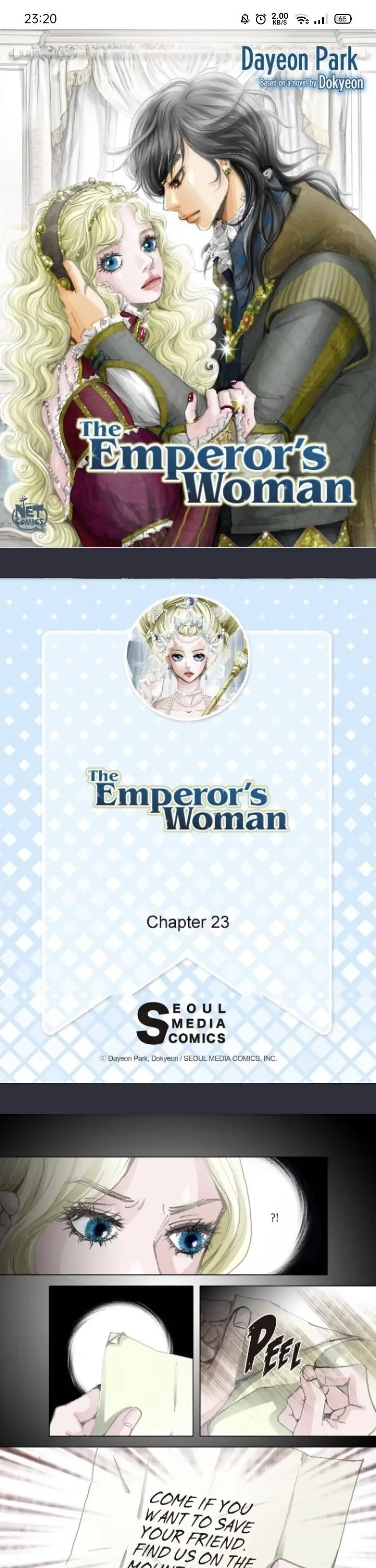 The Emperor’s Woman chapter 23