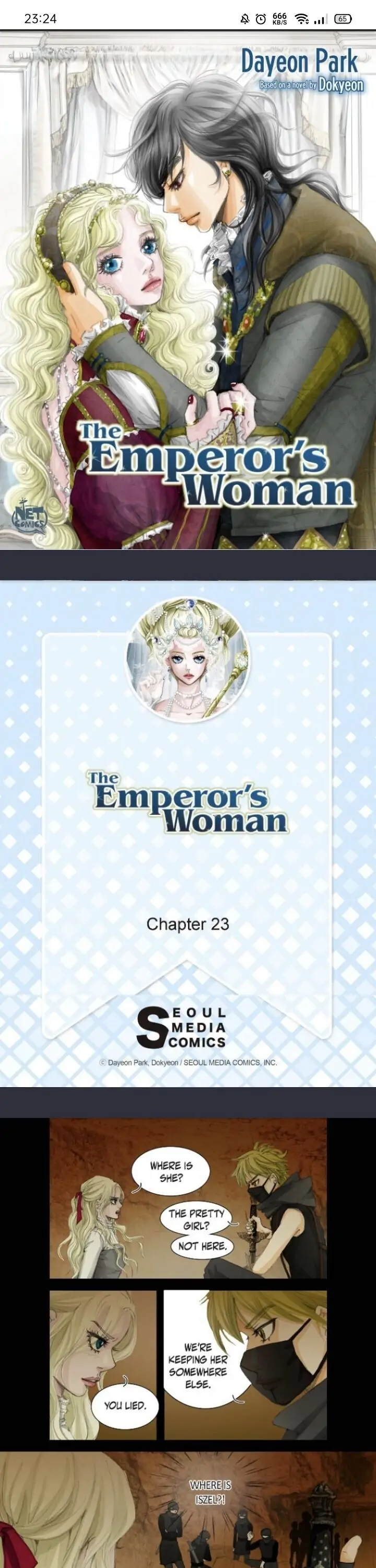 The Emperor’s Woman chapter 24