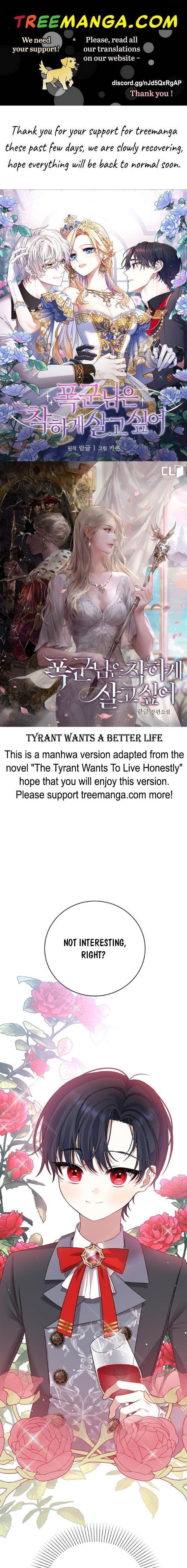 Tyrant wants a better life chapter 5