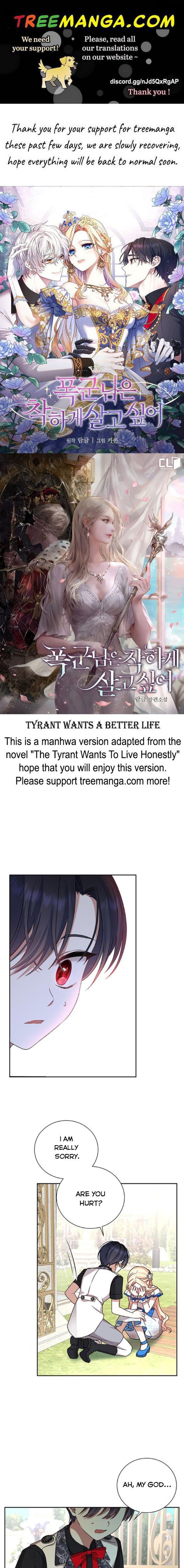 Tyrant wants a better life chapter 3