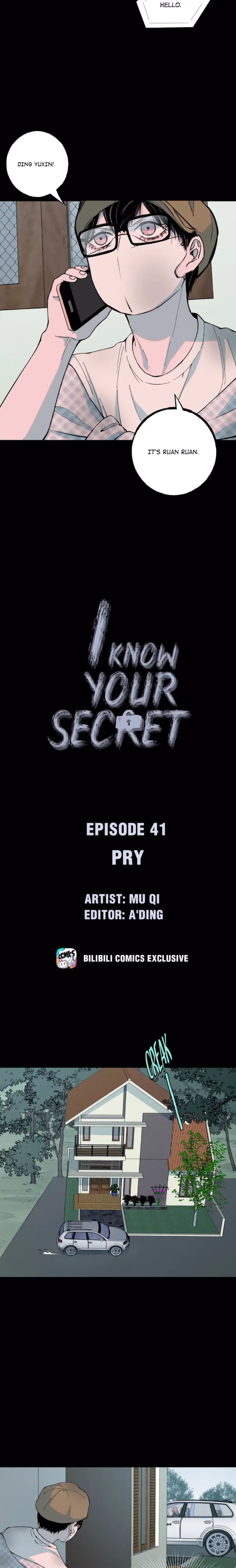 I Know Your Secret chapter 41