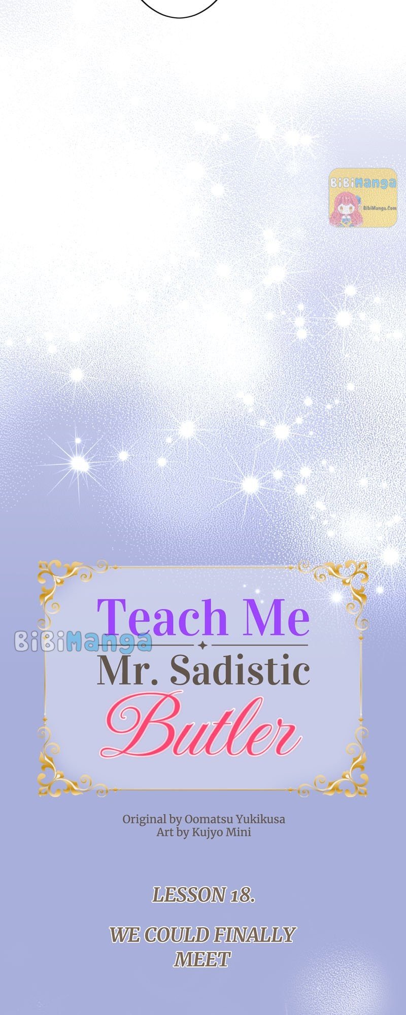 Teach Me, Mr. Sadistic Butler chapter 18