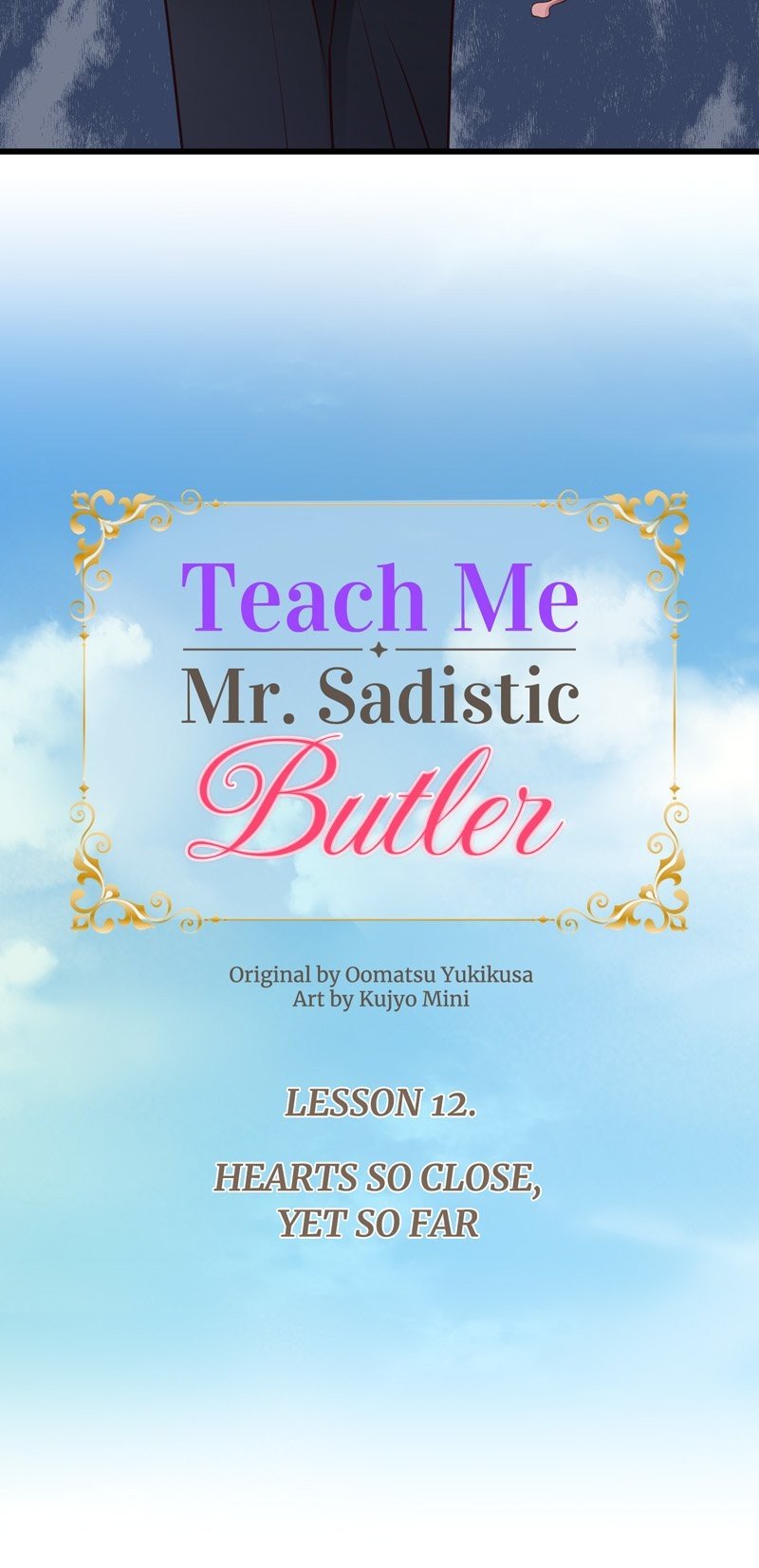 Teach Me, Mr. Sadistic Butler chapter 12