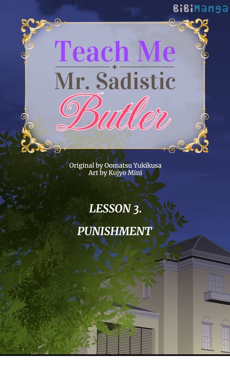 Teach Me, Mr. Sadistic Butler chapter 3