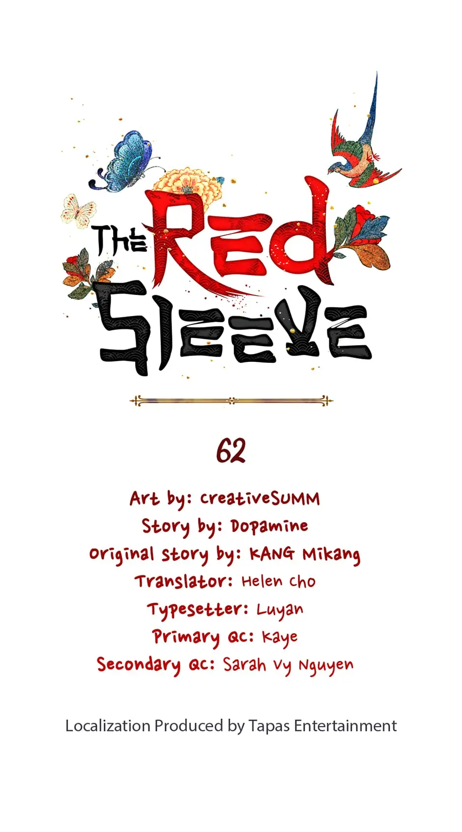 The Red Sleeve chapter 62