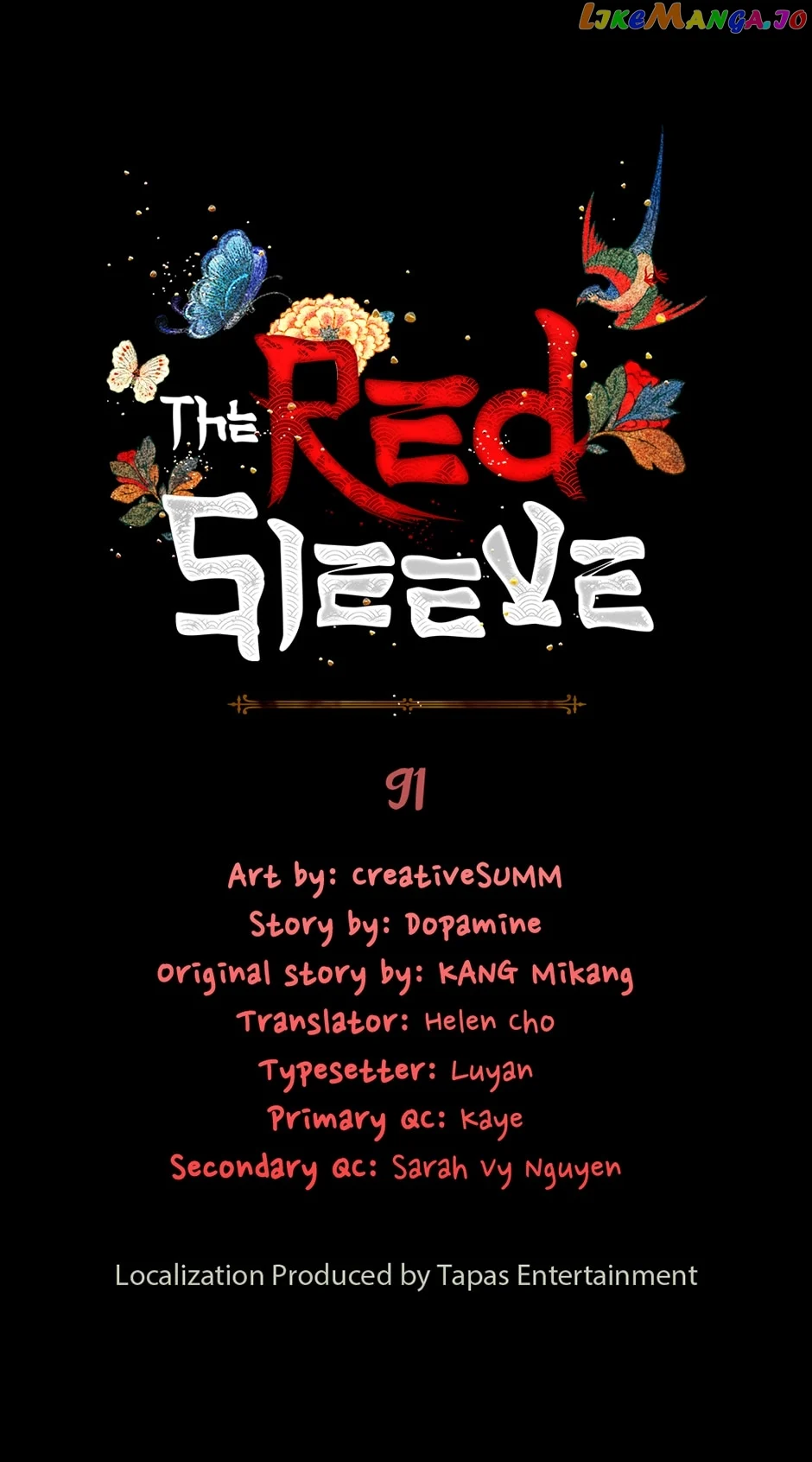 The Red Sleeve chapter 91