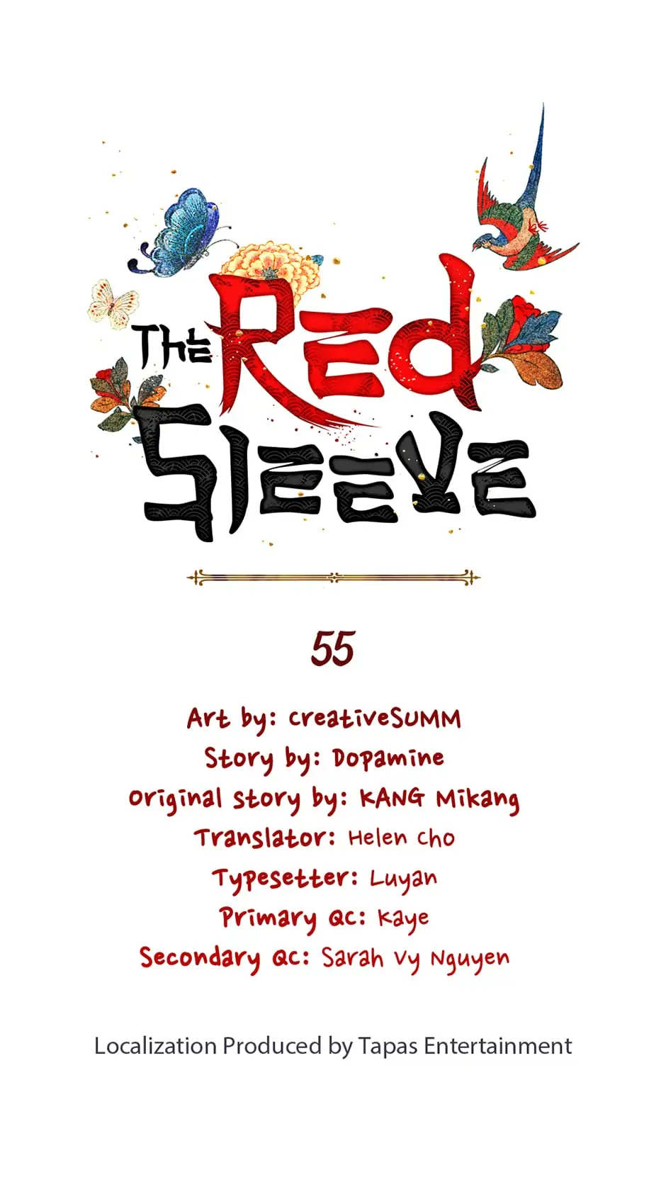The Red Sleeve chapter 55