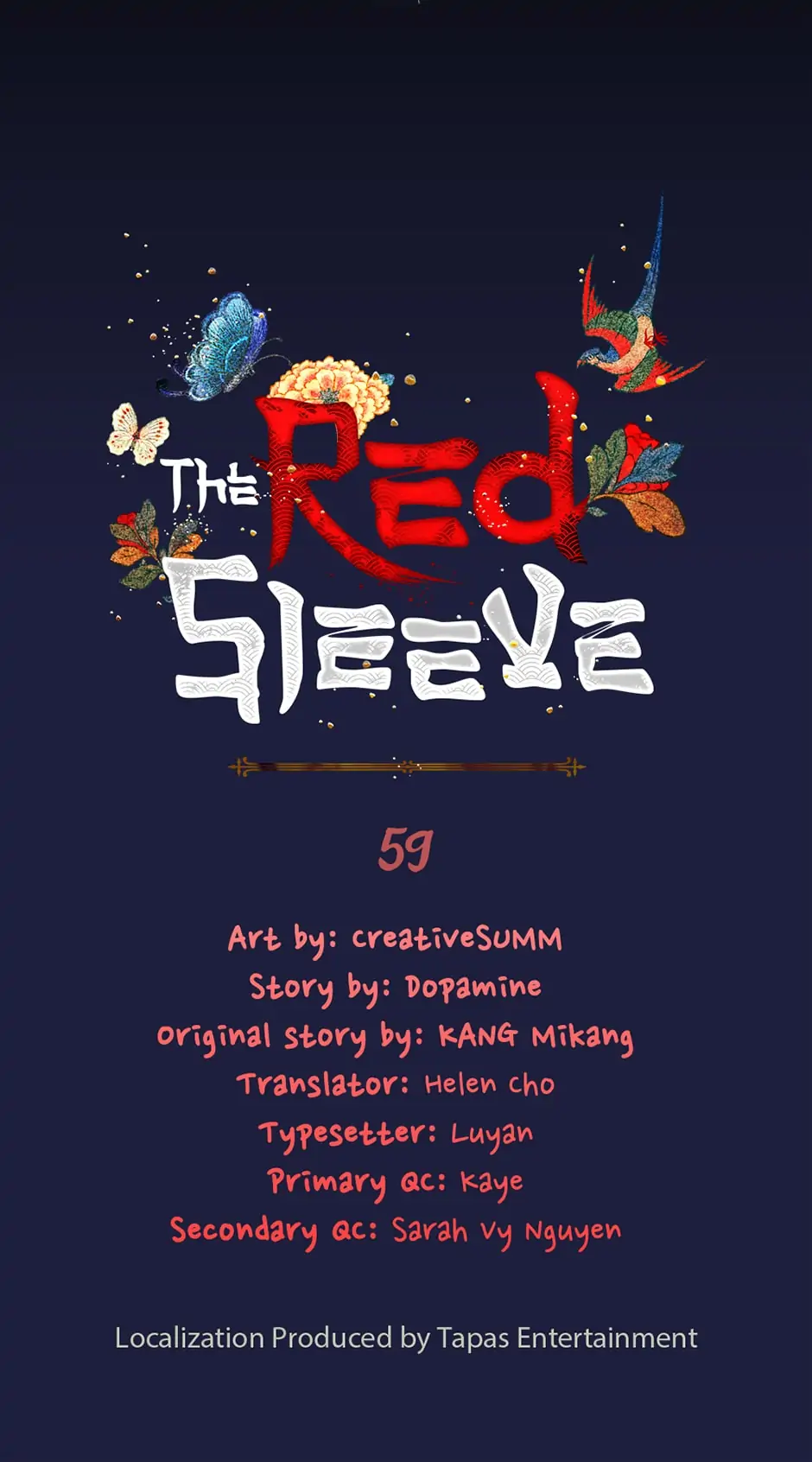 The Red Sleeve chapter 59