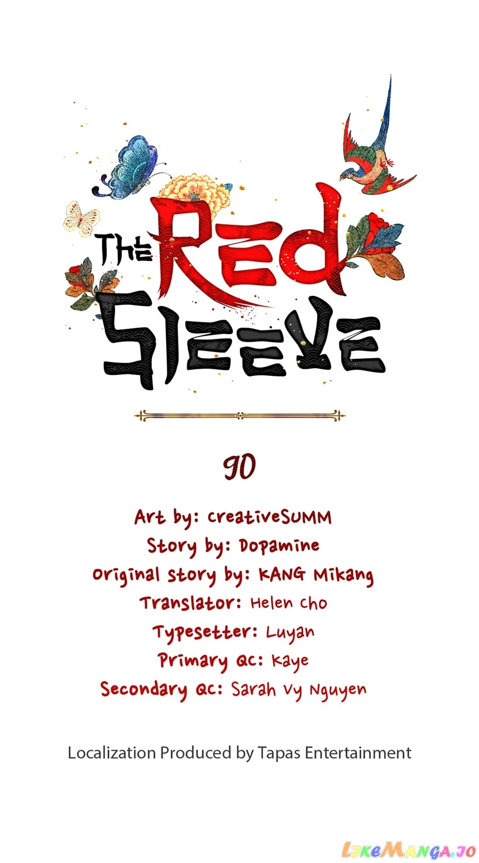 The Red Sleeve chapter 90
