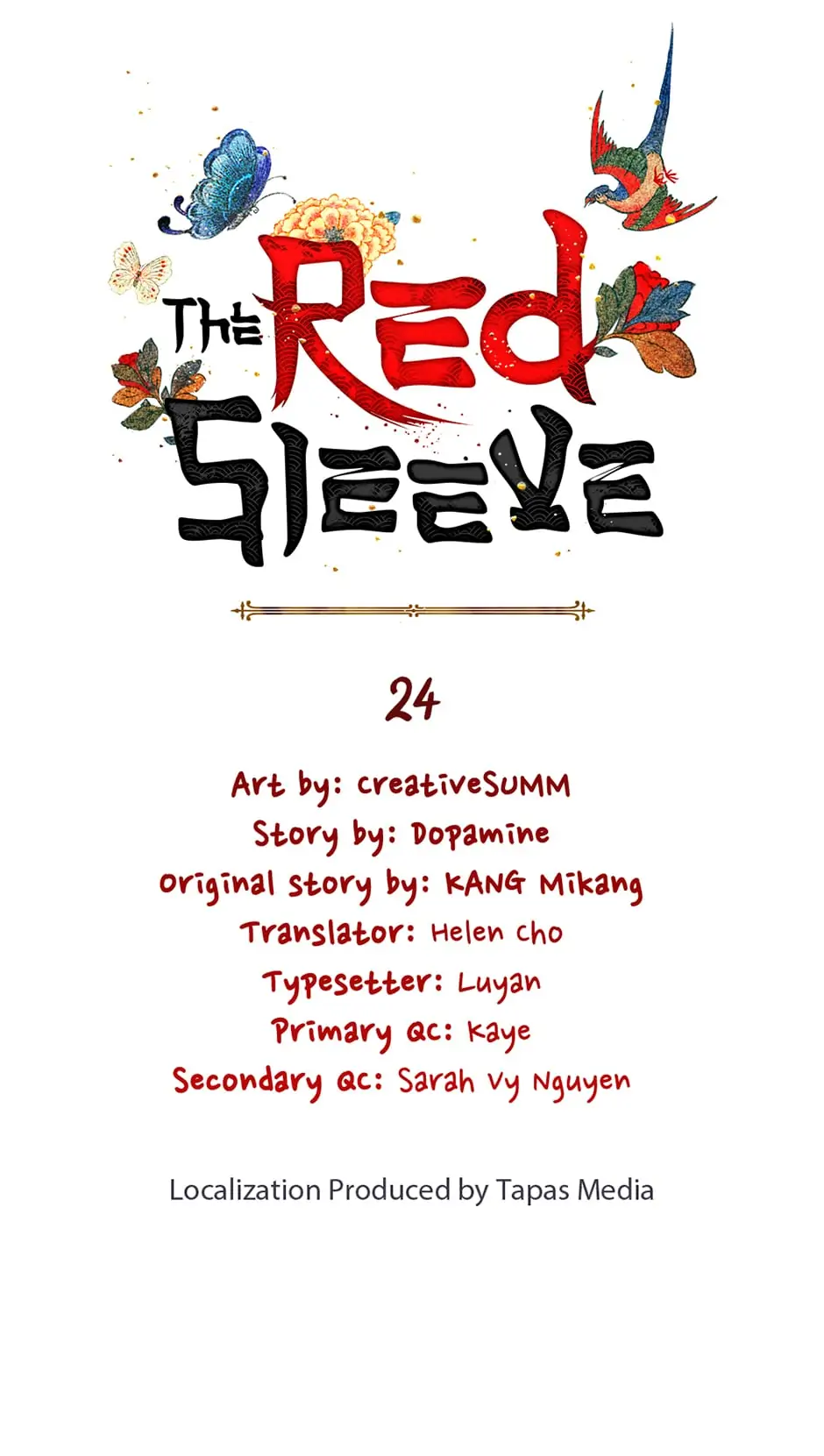 The Red Sleeve chapter 24