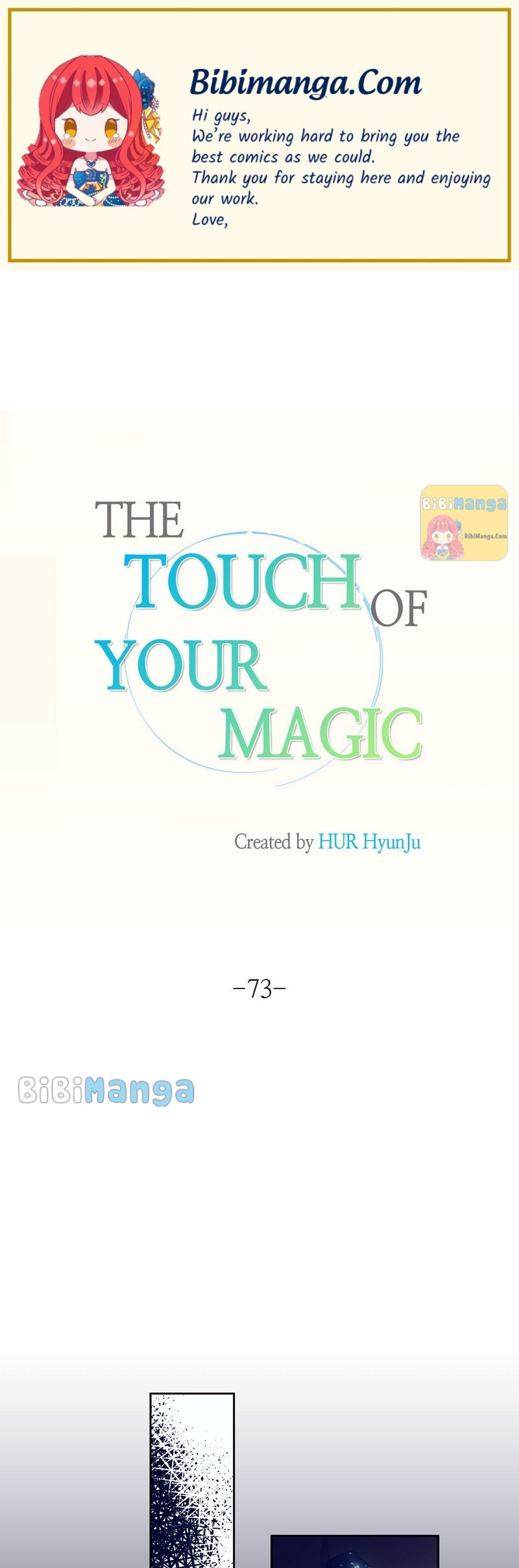 The Touch of Your Magic chapter 73