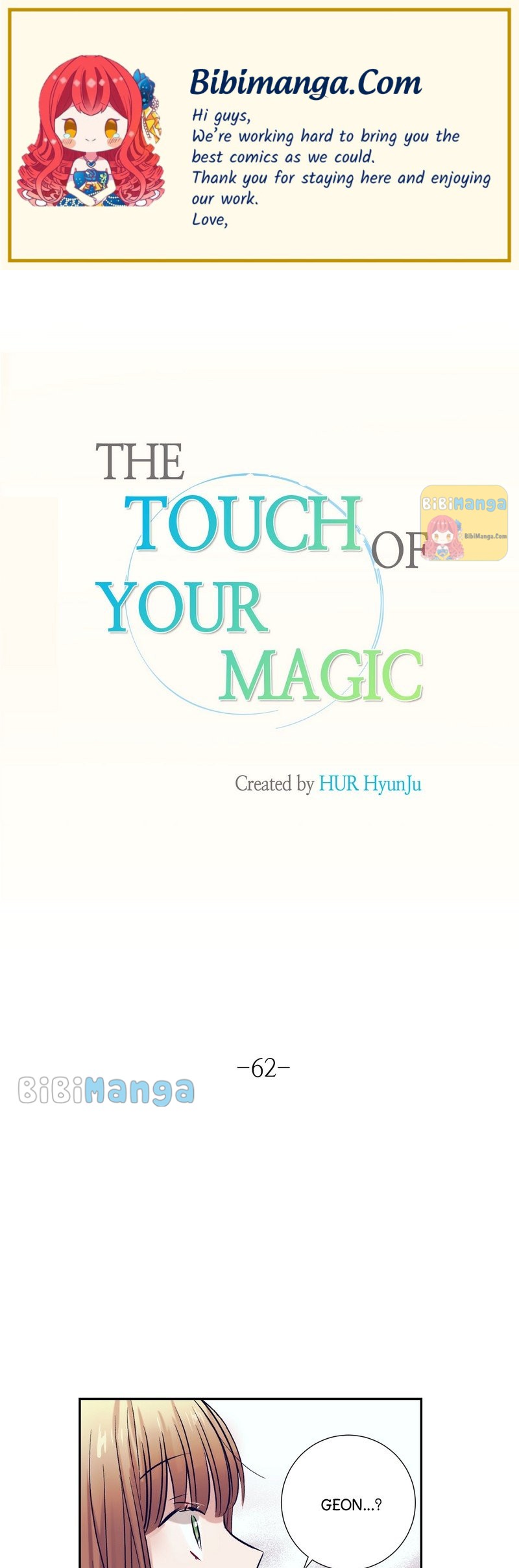 The Touch of Your Magic chapter 62