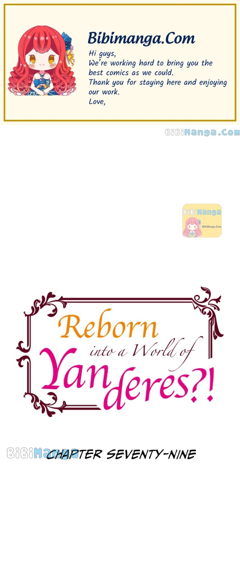 Reborn into a World of Yanderes?! chapter 79