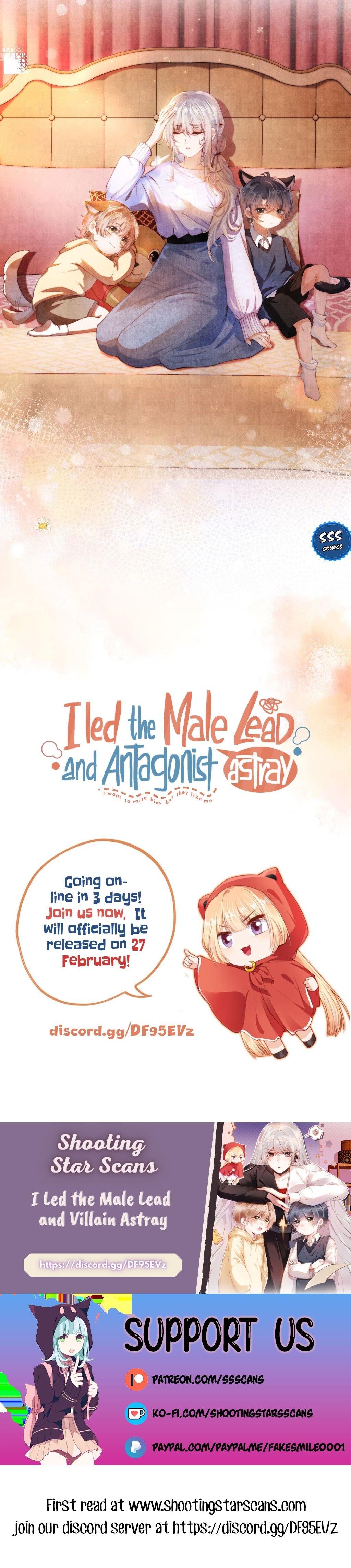 I Led the Male Lead and Antagonist Astray chapter 0.9