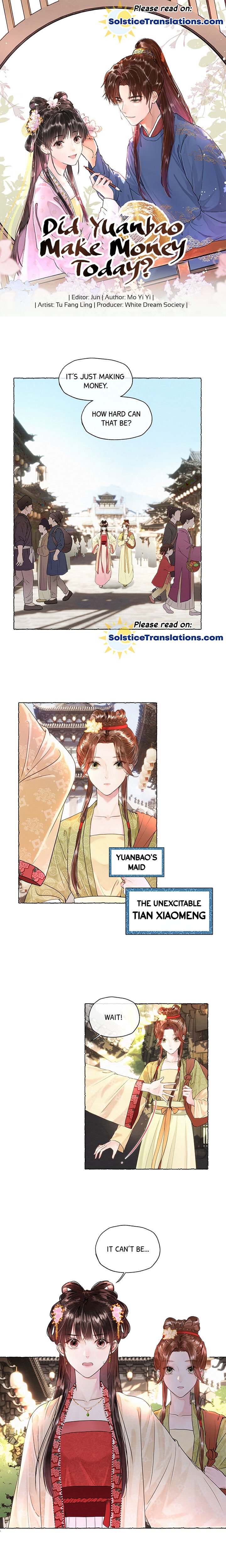 Did Yuanbao Make Money Today? chapter 3